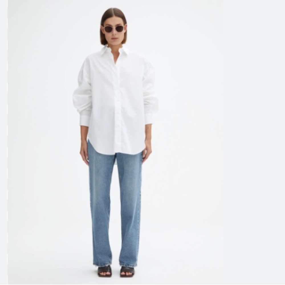 Dagmar White Button Up